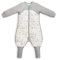 Love To Dream Schlafsack mit Füßen, 24-36 Monate, integrierte Steppdecke für kühle Temperaturen (16-20°C), statt Bettdecke, Schlafanzug Baby Winter, Babyschlafsack, Weiß