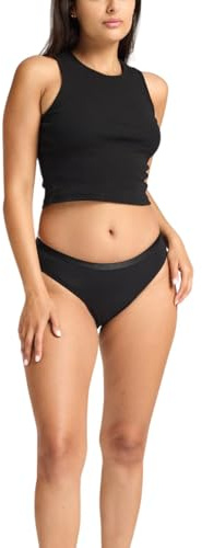 Modibodi Bikini Brief Period Underwear Moderate Absorbency 30ml Leakproof Menstrual Pants Soft Comfortable All-Day Protection Women
