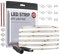 BTF-LIGHTING FCOB COB LED Streifen 10M Natürliches Weiß 4000K Flexibel Hohe Dichte Licht dimmbare CRI90+ 528LEDs/m DC24V 14W/M 10mm Breite biegsam LED-Band für DIY Innenbeleuchtung Projekte