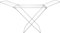 AAMEN Silver 18M Clothes Drying Rack, Metal Winged Clothes Horse Airer, Laundry Dryer Rail Rack Large, Clothing Drying Stand Indoor Outdoor Foldable, Easy Storage, Clothes Airer Clothes Dryer Rack