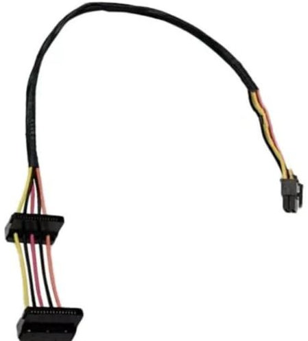 lilila-ree Motherboard ATX Mini 8 Pin to 2X Right-Angle 15 Pin SATA Hard Drive HDD Power Adapter Cable for Dell OptiPlex Series 3020 5040 7020 9020 14.5-inch(37cm)