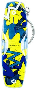 Fresh Kitesurfing Duotone Jaime SLS 2024 Kiteboard Schlüsselanhänger Real Kiteboard - Kite-Brett Schlüsselanhänger