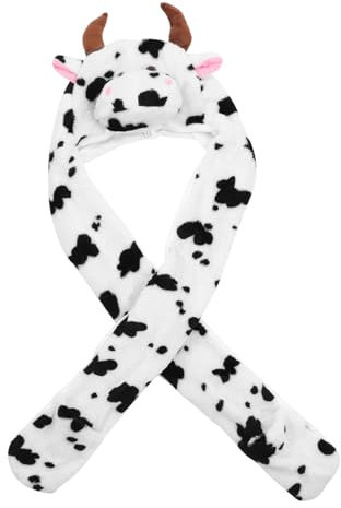 CORHAD Warme Winddichte Wintermütze Für Herren Mit Handschuhen Bequeme Ohrenschützer Aus Hochwertigem Material Kreative Plüschmütze Für Kaltes Wetter