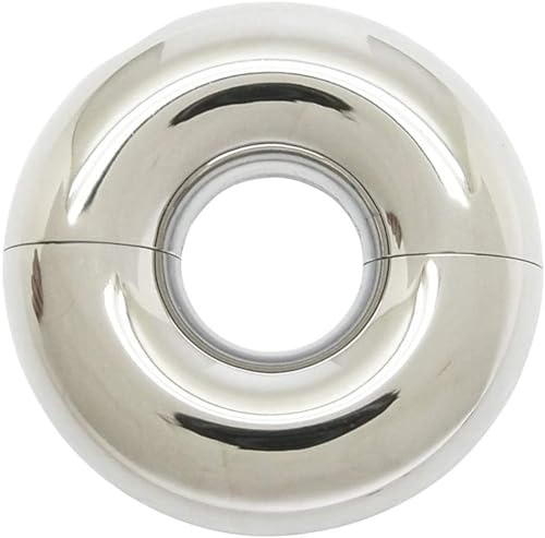 ACECHANNEL Edelstahl Segment Ring, Körperschmuck für Herren, Genitalschmuck, Piercing Schmuck