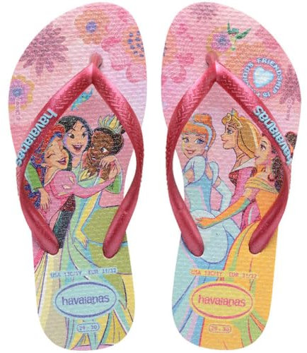 Havaianas Kids Slim Princess - Infradito Bambine, Pink Glow,