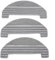 Lot de 3 serpillères réutilisables pour aspirateur robot Ultenic T10