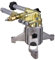 Pompe de nettoyeur haute pression RMW25G28-EZ pour droitier 2800 psi, 3400 tr/min, 2,5 GPM, 193 bar max avec soupape de décharge thermique, valve de démarrage facile