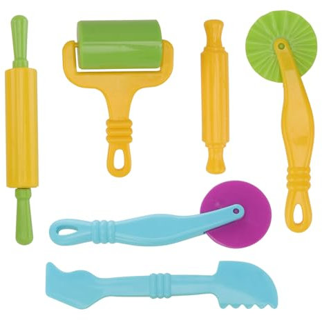 ifundom 3sätze Knete Werkzeugset Für Kreatives Knetspielzeug Mit Formen Und Ausstechern Spielzeug Für Vorschule Und Kindergarten Fördert Die Hand-Auge-koordination Und Kreativität