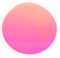 Modulor Acrylglas GS Scheiben farbig, vielfältig nutzbare und irisierende Acrylglasscheibe für Lichtobjekte und Beleuchtungszwecke, 3 mm dicke Acrylscheibe in Ø 200 mm, pink/gelb irisierend