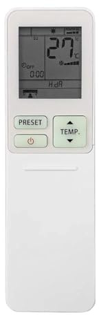 Telecomando di ricambio per condizionatore Toshiba WH-TA11PE, compatibile con modelli RAS-10G2KVP, RAS-13G2KVP, RAS-16G2KVP