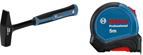 Bosch Professional Schlosserhammer (DIN 1041) + 5m Maßband - Amazon Exclusive Set