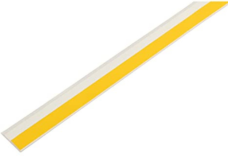 Schellenberg 66401 Profilé plat en PVC, autocollant, 40 x 1500 mm, blanc