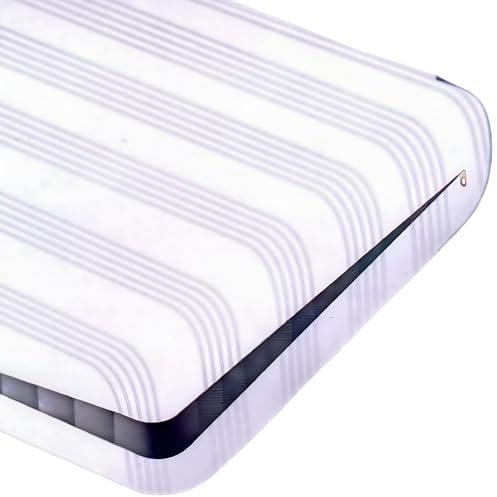 Coprimaterasso Con Cerniera in Cotone Traspirante Igienico (Singolo (90x200+25cm))