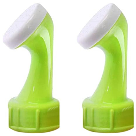 2PCS Bottle Top Sprinkler Waterers Garden Watering PVC Head Plant Irrigation Attachments for Plastic Bottles