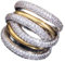 ZLING Zirkone Designer Twist Linien Geometrie Zirkonia Verlobung Dubai Naija Braut Fingerringe Schmuck Sucht