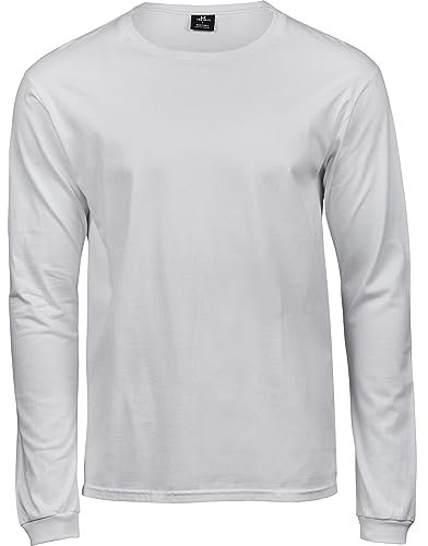 Tee Jays Long Sleeve Fashion Sof Tee White 5XL (TJ8007)