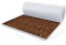 FDM Matratzentopper KOKOS Matratze Topper 100x200 cm Härtegrad H4 Höhe ca. 1 cm Allergiker Geeignet Öko-Tex Weiß