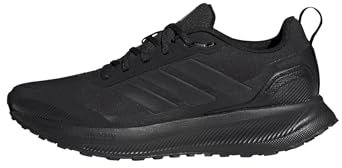 adidas Mujer RUNFALCON 5 TR Running Shoes, Core Black/Core Black/Carbon, 37 1/3 EU