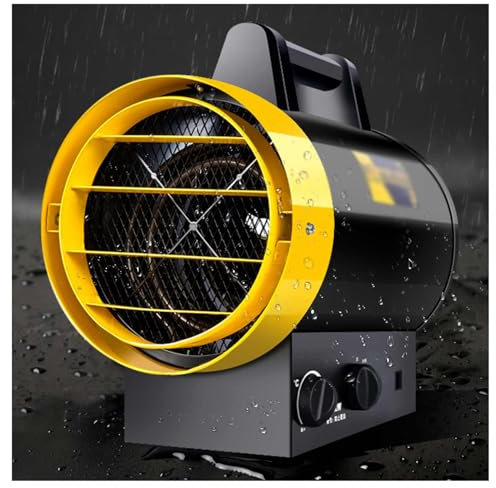 Commercial Fan Heater, Portable 3kw-9kw Small Electric Spaces Heater for Garage Workshop Warehouse Shed Farm