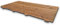 SUNWOOD Pedana doccia 120x60 cm in legno Thermo-Wood interno/esterno, con piedini antiscivolo