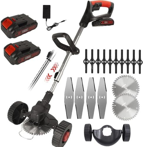 Itoolmax 3 in 1 Cordless Grass Trimmer, Lawn Edger Electric, Itoolmax 3 in 1 Cordless Grass Trimmer 1800w, Trimmer Edger Lawn Tool, 3 in 1 Protable Height Adjustable Brushless Grass Trimmer