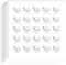 AHANDMAKER 500 Stück Selbstklebende Zahnbürstenaufkleber. 0.4x0.5 Zoll Zahnarztaufkleber Scrapbookpapier Zahn Training Aufkleber Abziehbilder Für Scrapbooking Kalender Kunst DIY Handwerk