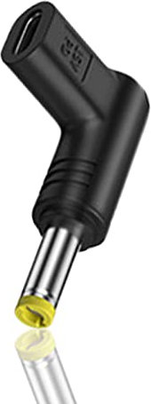 Ynnhik Typ-C-usb c-auf-DC-Adapter, 15 V Typ-C-usb c-auf-Rechteck-DC-Stecker-Adapter, Typ-C-Buchse auf 5,5 x 2,5 mm, 5,2 x 2,1 mm, 4,8 x 1,7 mm, 4,0 x 1,7 mm, 3,5 x 1,35 mm, 3,0 x1,1 mm DC-Stecker
