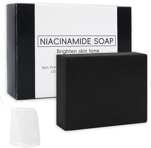 1 Stück Schwarze Seife,Aktivkohle Seife,African Black Soap,Natürliche Seife,Afrikanische Seife,Black Soap,Naturseife Männer,für Reinigung,Hautpflege,Peeling,100g