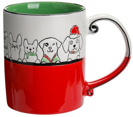 Weihnachtstasse,Kaffeetasse Groß,Weihnachten Tasse 16oz,Große Tasse,Weihnachtsbecher Keramik,Keramik Becher,Tasse Winter,Weihnachtstasse Teetasse für Kaffee Tee Milch Xmas Geburtstagsgeschenke
