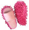 Mopp-Hausschuhe, Waschbar, für Herren und Damen, Haus-Mopp-Slipper, Chenille-Faser, Staubmopp, Lustige Mopp-Schuhe, Slipper für Zuhause, Büro, Küche, (M 39-41)