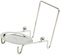MagiDeal Présentoir de soucoupes à café, Support de Tasse à café avec Base, Organisateur, étagère à Tasses, Porte-thé, pour Tasses à café, soucoupes de, Argent