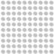 100 Stück stabile Silikon-Ohrring-Verschlüsse, transparente Ohrclip-Kissen, Bastelbedarf mit 4 verschiedenen Formen für Komfort