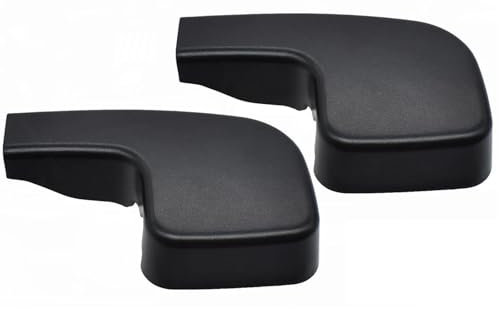 LadyCent Capuchons d'écrou de Bras d'essuie-Glace pour BMW Série 3 E90-E93 2004-2009, Capuchon d'écrou de Bras d'essuie-Glace Avant 61617138991 (2 pièces pour Conduite à Gauche)