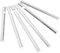 HAKIDZEL 15Stücke Aluminium Röhren DIY Wind Glockenrohre Hochwertigem Aluminium für Garten Dekoration und Basteln