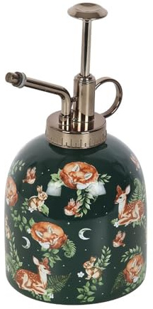 Something Different Fawn And Friends Forest Ceramic Plant Mister (One Size) (Green/Brown)