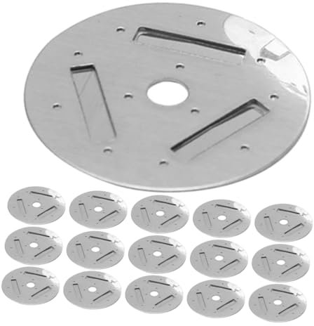 OKUMEYR 50pcs Stainless Steel Kettle Whistle Sound Plates Replacement Chips for Electric Teapots Heat Resistant Design for Whistling and Instant Boil Notification