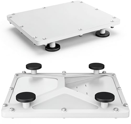 daboot Starlink Mini Magnetische Halterung mit Schutzabdeckung – Starker Magnet Dachhalter für Auto, Wohnmobil, LKW & Boot – Robustes Zubehör für Camping & Offroad (Weiß)