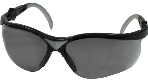 Profi-X L+D Ionic Schutzbrille, Schwarz/Silber, DIN EN 166-1, 26661SB