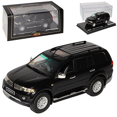 Vitesse Mitsubishi Pajero Sport Schwarz Ab 2008 1/43 Modell Auto