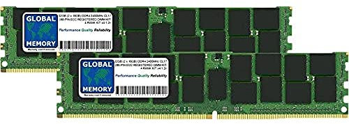32GB (2 x 16GB) DDR4 2400MHz PC4-19200 288-PIN ECC REGISTRADO DIMM (RDIMM) Memoria RAM Kit para SERVIDORES/Estaciones DE Trabajo/Placas Base (4 Rank Kit CHIPKILL)