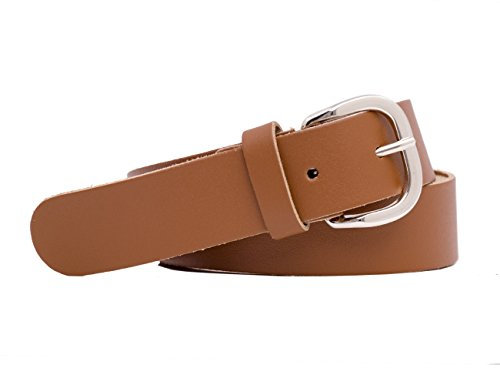 shenky Deutsche Ledergürtel 3cm viele Farben (BW 105cm, Cognac)