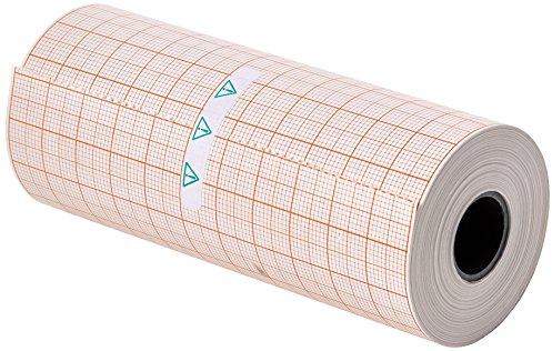 GiMa 33059 Rolle Thermopapier ECG, 112 mm x 25 m, 10 Stück