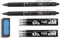 Pilot 2 Frixion Clicker 0.7 + 6er-Set Mine + Radierer als Gratiszugabe (schwarz, 2 Stifte | 6 Minen | 1 Radierer)