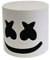 Candora Marshmello DJ-Maske für den ganzen Kopf, Halloween, Cosplay, Maske, Bar, Musik, Requisiten