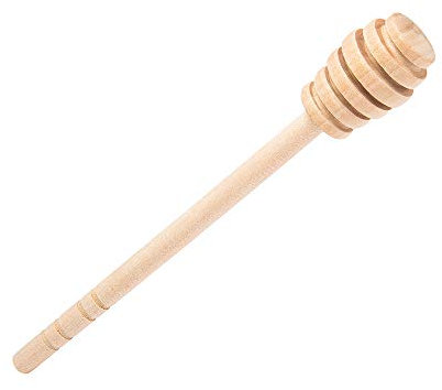 DESIOLE Wooden Honey Mixing Stirrer Honey Dipper Sticks Honey Spoon