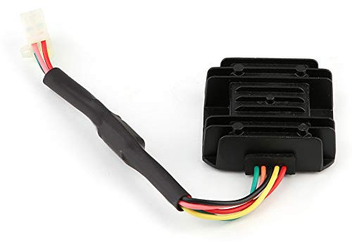 Gleichrichter Roller,Kymco Super 8 Gleichrichter,Spannungsregler 12V Motorrad,Motorrad Gleichrichter Spannungsregler,Regler Gleichrichter Mit 5 Pins Für Universal Motorrad Motorrad Quad Roller
