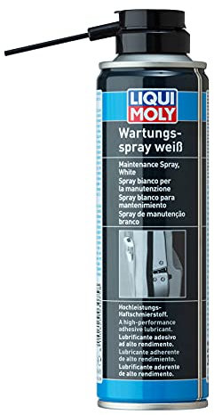 LIQUI MOLY Long Lasting Non-Drip Metal Protection - White Lithium Grease Spray 250ml (1)