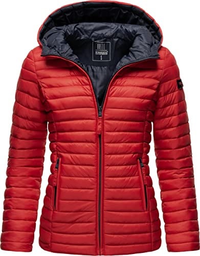 MARIKOO Giacca da donna leggera trapuntata con cappuccio Asraa XS-3XL