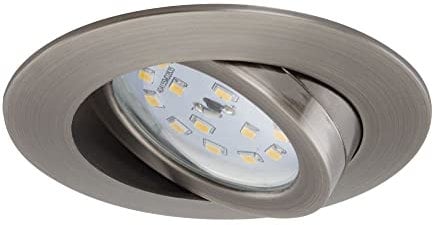 Briloner LED Einbauleuchten Attach 3er Set Einbaustrahler Deckenspots