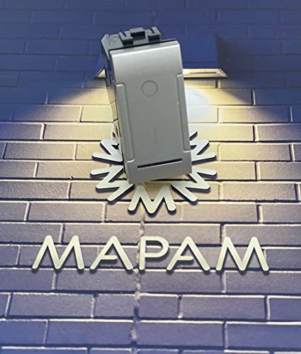 Frutti Silver Tech Compatibili con supporti 3 4 7 moduli Bticino Living Light LN4703 / Air LN4703C / International L4703 Presa Bivalente Shuko Interruttori Dimmer (Interruttore Bipolare 0/1)